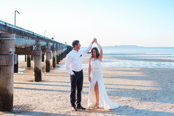 Sarah & Connor’s Heartfelt Fraser Island Celebration