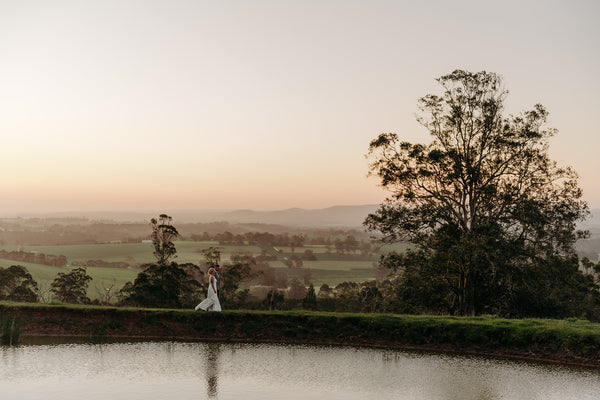 Tiffany & Regan’s Beautiful Scenic Wedding Celebration