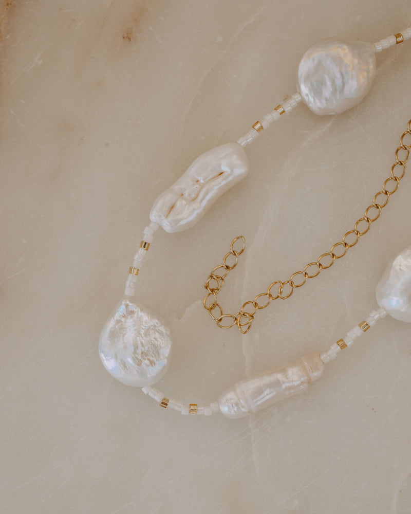 Eclipse Freshwater Pearl Anklet