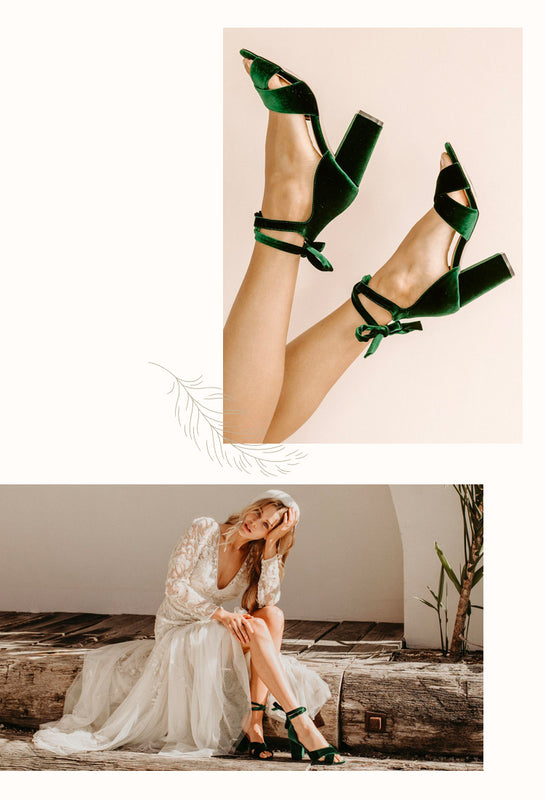 8 PAIRS OF SHOES SIMILAR TO MY WEDDING SHOES