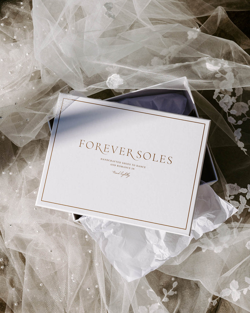 Forever Soles Bridal Shoe Box