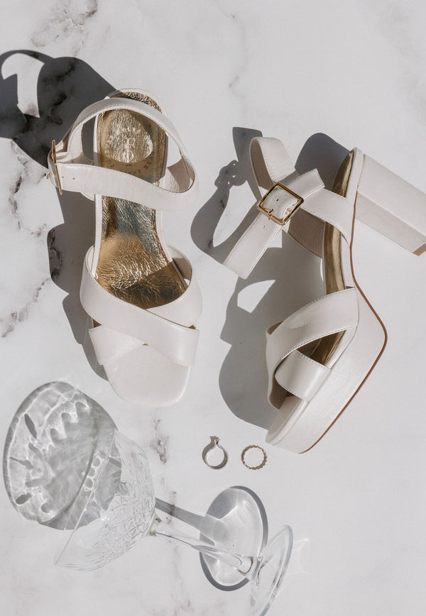 LOTUS HEELS - SAMPLE SIZE 41 - FINAL SALE