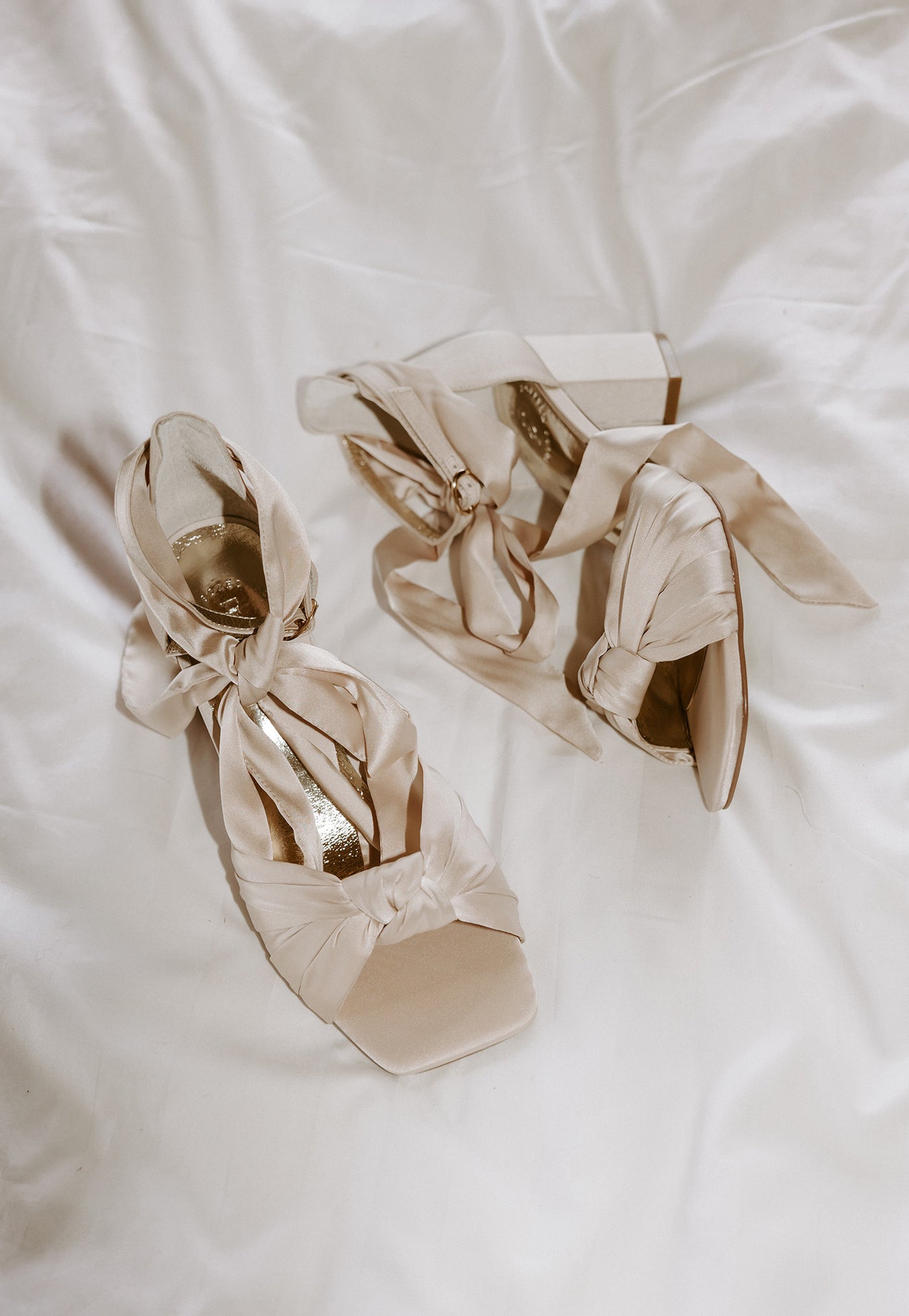 Ballet wedding shoes with ribbon shop