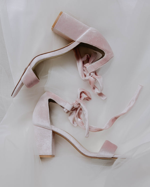 Wedding Shoes, Bridal Shoes, Satin Block Heels, Pointed Toe Blush Pink  Wedding Heels, Satin Pumps, Bridesmaids Shoes SATINA X LOVE -  Canada