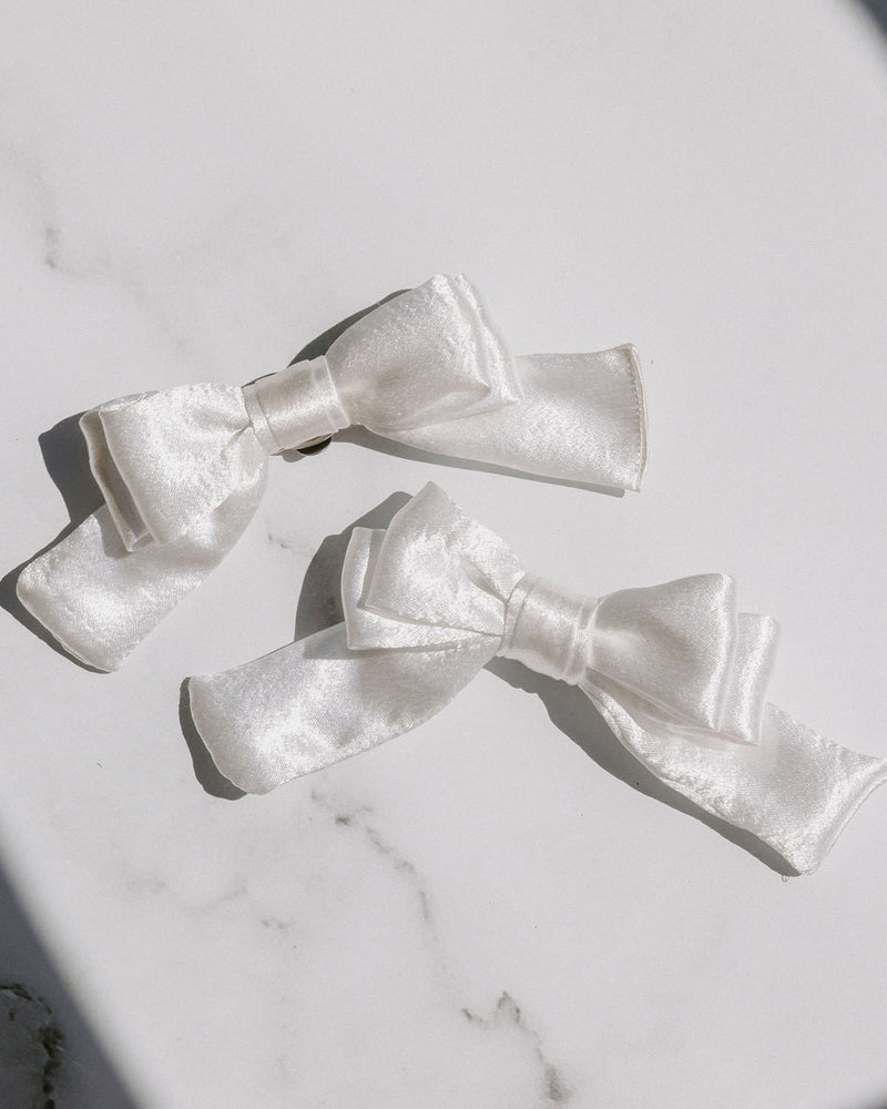 Satin Bows - Sold as pair