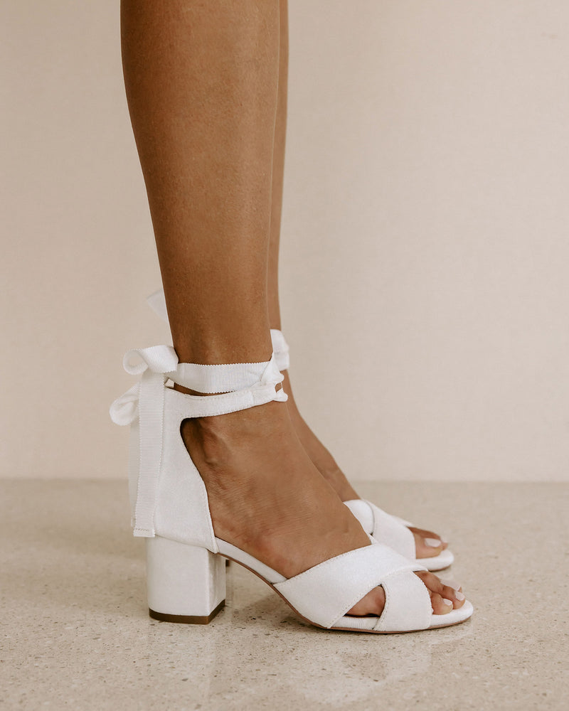 Shimmer & Jewel Block Heel Sandals | Woolworths.co.za