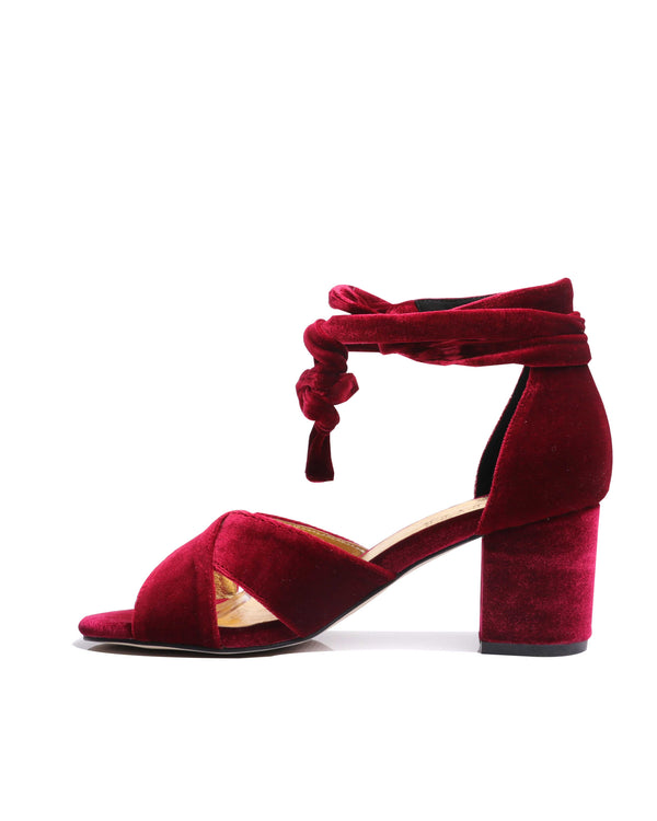 PASSION - RUBY WEDDING SHOES LOW HEELS - FINAL SALE!