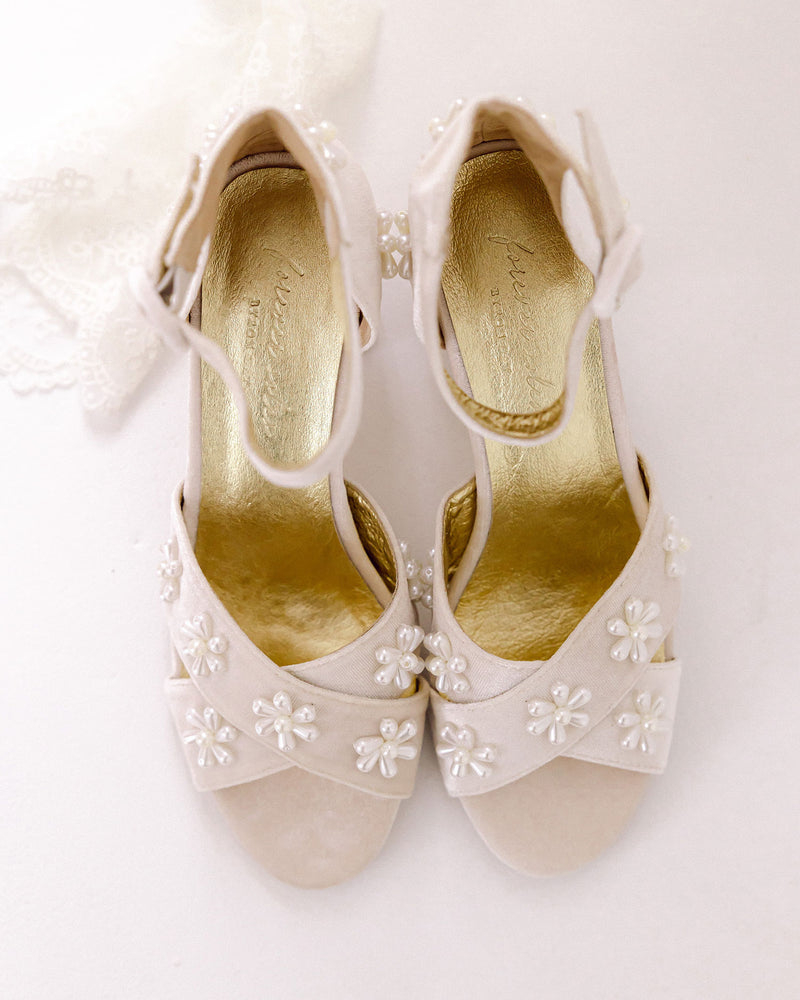 White Rock Glitter Block Heel With Back Satin Bow, Women Wedding Shoes,  Bridal Glitter Shoes, Holiday Shoes, Glitter Shoes, Girls Heels - Etsy